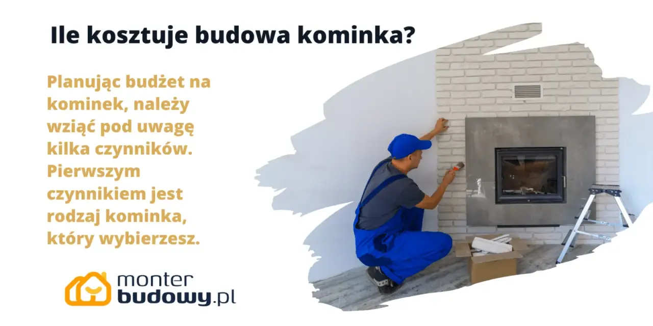 Budowa komina z cegły: ile kosztuje? Fachowiec montuje obudowę kominka, uwzględniając jego rodzaj.