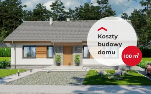 Ile kosztuje wykończenie domu 100m2? Nowoczesny dom z podjazdem i zadbanym ogrodem.