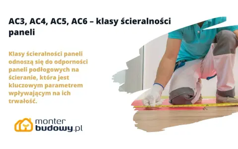 AC3, AC4, AC5, AC6 – klasy ścieralności paneli. Kluczowy parametr trwałości paneli podłogowych, mierzony przez fachowca.