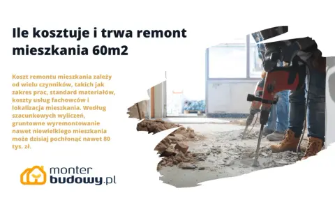 Ile kosztuje remont mieszkania 60m2? Pełny kosztorys i porady