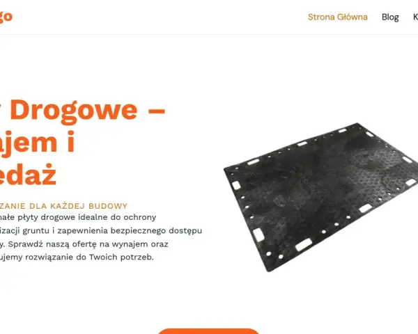 Płyta drogowa wymiary: wytrzymała, czarna, z otworami, idealna na teren budowy. Dostępna na wynajem i sprzedaż.