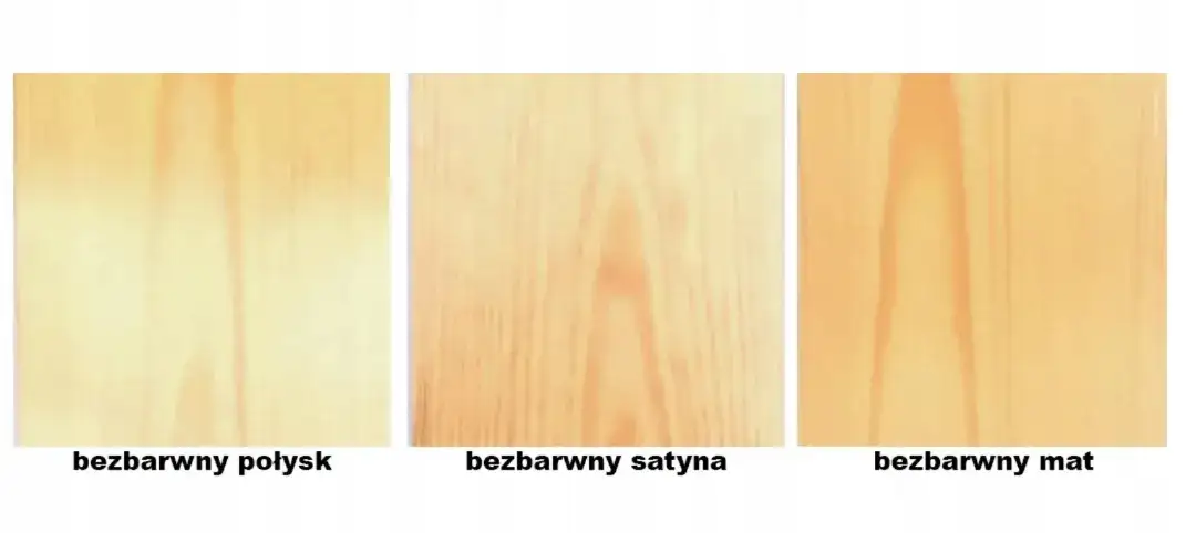 drzwi lakier mat satyna połysk porównanie