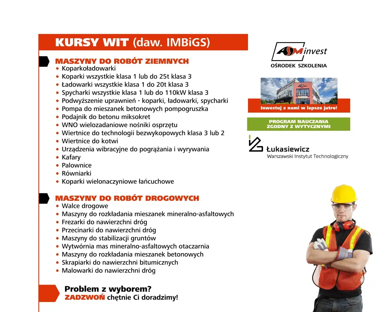 uprawnienia montera rusztowań IMBiGS